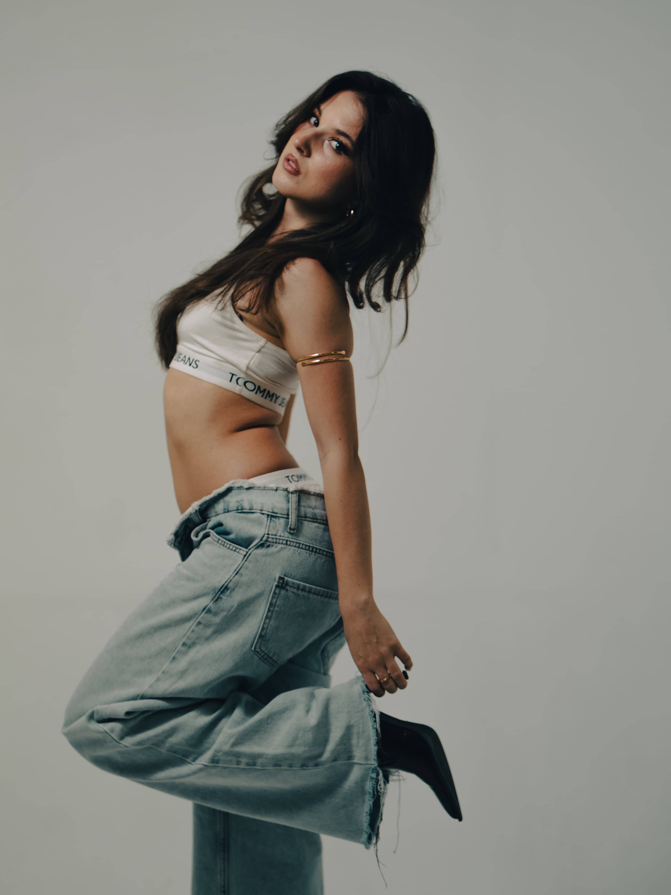 Softbox e stativo luce nello studio